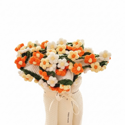 Éclosion passion – Couverture fleurie au crochet