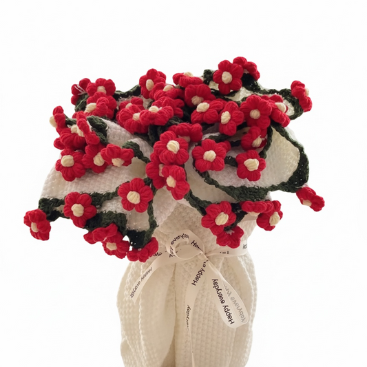 Éclosion passion – Couverture fleurie au crochet